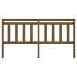 vidaXL Cabecero de cama madera maciza de pino marrón miel 186x4x100 cm vidaXL Cabecero de cama madera maciza de pino marrón miel 186x4x100 cm