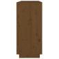 vidaXL Aparador de madera maciza de pino marrón miel 110x34x75 cm vidaXL Aparador de madera maciza de pino marrón miel 110x34x75 cm