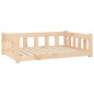 vidaXL Cama para perros madera maciza de pino 95,5x65,5x28 cm vidaXL Cama para perros madera maciza de pino 95,5x65,5x28 cm