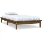 vidaXL Estructura de cama madera maciza pino marrón miel 100x200 cm vidaXL Estructura de cama madera maciza pino marrón miel 100x200 cm