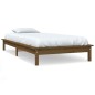 vidaXL Estructura de cama madera maciza pino marrón miel 75x190 cm vidaXL Estructura de cama madera maciza pino marrón miel 75x190 cm