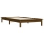 vidaXL Estructura de cama madera maciza pino marrón miel 75x190 cm vidaXL Estructura de cama madera maciza pino marrón miel 75x190 cm