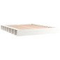 vidaXL Estructura de cama de madera maciza blanco 150x200 cm