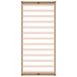 vidaXL Estructura de cama de madera maciza marrón miel 100x200 cm
