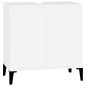 vidaXL Armario para lavabo madera contrachapada blanco 58x33x60 cm vidaXL Armario para lavabo madera contrachapada blanco 58x33x60 cm