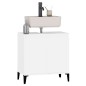 vidaXL Armario para lavabo madera contrachapada blanco 58x33x60 cm vidaXL Armario para lavabo madera contrachapada blanco 58x33x60 cm