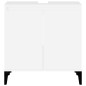 vidaXL Armario para lavabo madera contrachapada blanco 58x33x60 cm vidaXL Armario para lavabo madera contrachapada blanco 58x33x60 cm