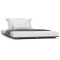 vidaXL Estructura de cama madera maciza de pino gris 120x190 cm vidaXL Estructura de cama madera maciza de pino gris 120x190 cm