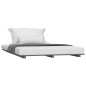 vidaXL Estructura de cama madera maciza de pino gris 120x190 cm vidaXL Estructura de cama madera maciza de pino gris 120x190 cm