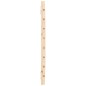 vidaXL Cabecero de cama de pared madera maciza de pino 106x3x63 cm