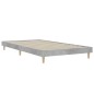vidaXL Estructura de cama madera contrachapada gris hormigón 100x200cm vidaXL Estructura de cama madera contrachapada gris hormigón 100x200cm