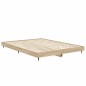 vidaXL Estructura de cama madera contrachapada roble Sonoma 135x190 cm vidaXL Estructura de cama madera contrachapada roble Sonoma 135x190 cm