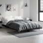vidaXL Estructura de cama de madera contrachapada negra 120x190 cm vidaXL Estructura de cama de madera contrachapada negra 120x190 cm