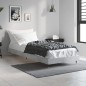 vidaXL Estructura de cama madera contrachapada gris hormigón 75x190 cm vidaXL Estructura de cama madera contrachapada gris hormigón 75x190 cm