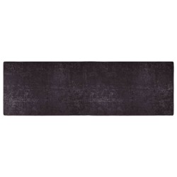 vidaXL Alfombra lavable antideslizante gris antracita 80x300 cm