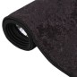 vidaXL Alfombra lavable antideslizante gris antracita 80x300 cm