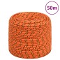 vidaXL Cuerda de barco polipropileno naranja 6 mm 50 m vidaXL Cuerda de barco polipropileno naranja 6 mm 50 m