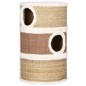 vidaXL Barril rascador para gatos hierba marina 60 cm