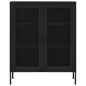 vidaXL Armario de almacenamiento acero negro 80x35x101,5 cm vidaXL Armario de almacenamiento acero negro 80x35x101,5 cm