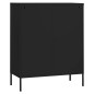 vidaXL Armario de almacenamiento acero negro 80x35x101,5 cm vidaXL Armario de almacenamiento acero negro 80x35x101,5 cm