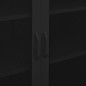 vidaXL Armario de almacenamiento acero negro 80x35x101,5 cm vidaXL Armario de almacenamiento acero negro 80x35x101,5 cm