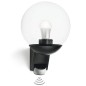 Aplique de exterior con sensor, Steinel L585, negro Aplique de exterior con sensor, Steinel L585, negro