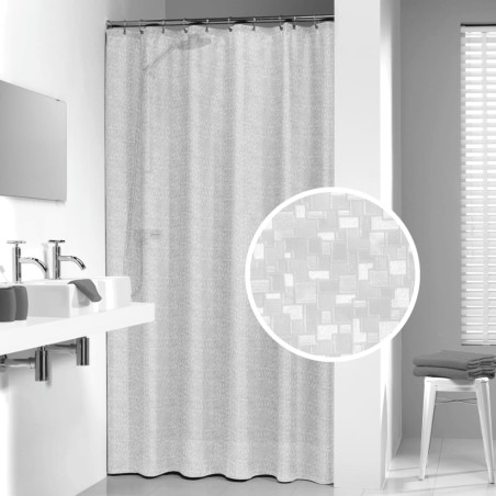 Sealskin cortina de ducha 180 cm modelo Perle 210881300 (transparente)