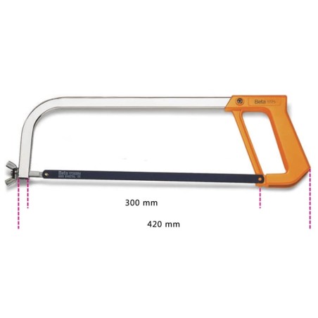 Beta Tools sierra de arco de acero 1725 017250001