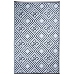 Esschert Design Alfombra de exterior con gráfico 120x186 cm OC12