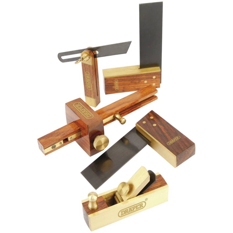 Draper Tools Set de carpintería mini 5 piezas Draper Tools Set de carpintería mini 5 piezas