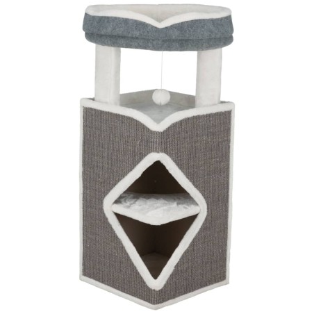 TRIXIE Torre para gatos Arma gris azul y blanco