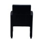 vidaXL Sillas de comedor 2 unidades cuero sintético negro vidaXL Sillas de comedor 2 unidades cuero sintético negro