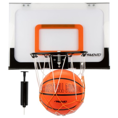 Avento Set de baloncesto Mini transparente 45x30x3 cm 
