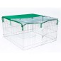 @Pet Recinto exterior para mascotas Complete metal 116x116x65 cm @Pet Recinto exterior para mascotas Complete metal 116x116x65 cm
