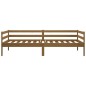 vidaXL Sofá cama de madera maciza de pino marrón miel 80x200 cm vidaXL Sofá cama de madera maciza de pino marrón miel 80x200 cm