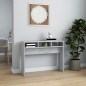 vidaXL Mesa consola madera contrachapada gris Sonoma 105x30x80 cm vidaXL Mesa consola madera contrachapada gris Sonoma 105x30x80 cm