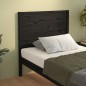 vidaXL Cabecero de cama madera maciza de pino negro 81x4x100 cm vidaXL Cabecero de cama madera maciza de pino negro 81x4x100 cm