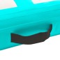 vidaXL Esterilla inflable de gimnasia y bomba PVC verde 700x100x15 cm vidaXL Esterilla inflable de gimnasia y bomba PVC verde 700x100x15 cm