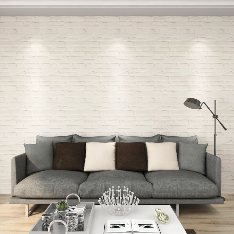 vidaXL Paneles de pared 3D 24 unidades 0,5x0,5 m 6 m² vidaXL Paneles de pared 3D 24 unidades 0,5x0,5 m 6 m²