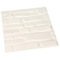 vidaXL Paneles de pared 3D 24 unidades 0,5x0,5 m 6 m² vidaXL Paneles de pared 3D 24 unidades 0,5x0,5 m 6 m²