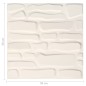 vidaXL Paneles de pared 3D 24 unidades 0,5x0,5 m 6 m² vidaXL Paneles de pared 3D 24 unidades 0,5x0,5 m 6 m²