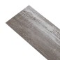 vidaXL Lamas de suelo no autoadhesivas PVC marrón madera mate 5,26m² vidaXL Lamas de suelo no autoadhesivas PVC marrón madera mate 5,26m²