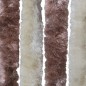 vidaXL Cortina mosquitera de chenilla beige y marrón claro 56x185 cm vidaXL Cortina mosquitera de chenilla beige y marrón claro 56x185 cm