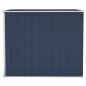 vidaXL Cobertizo de jardín de pared acero galvanizado 118x194x178 cm vidaXL Cobertizo de jardín de pared acero galvanizado 118x194x178 cm