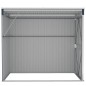 vidaXL Cobertizo de jardín de pared acero galvanizado 118x194x178 cm vidaXL Cobertizo de jardín de pared acero galvanizado 118x194x178 cm
