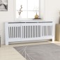 vidaXL Cubierta para radiador MDF blanco 205 cm vidaXL Cubierta para radiador MDF blanco 205 cm