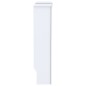vidaXL Cubierta para radiador MDF blanco 205 cm vidaXL Cubierta para radiador MDF blanco 205 cm