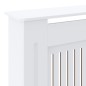 vidaXL Cubierta para radiador MDF blanco 205 cm vidaXL Cubierta para radiador MDF blanco 205 cm