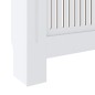 vidaXL Cubierta para radiador MDF blanco 205 cm vidaXL Cubierta para radiador MDF blanco 205 cm