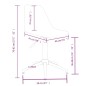 vidaXL Sillas de comedor giratorias 2 unidades PP turquesa vidaXL Sillas de comedor giratorias 2 unidades PP turquesa
